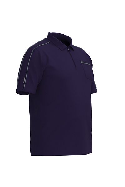 bilcee Ανδρικό μπλουζάκι με γιακά πόλο Navy Blue 4192