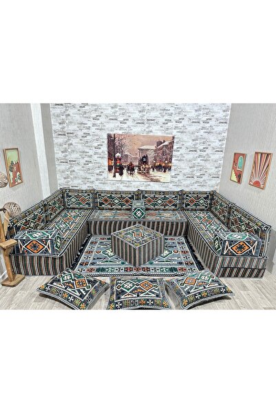 uğurlu şark köşesi Şark Köşe Takımı (19 parça 30 cm minder kalınlığı )