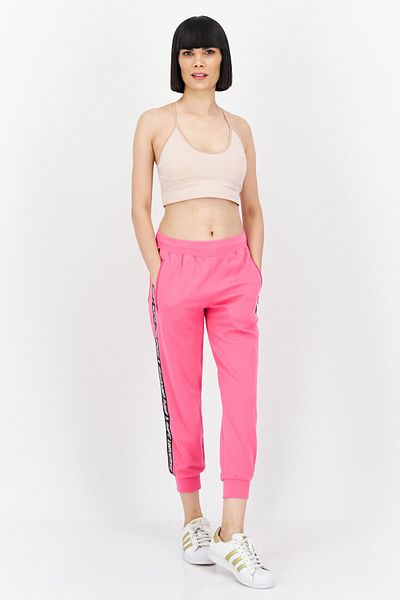 Aape By A Bathing Ape Women Regular Fit Stripe Jogger Pant, Pink