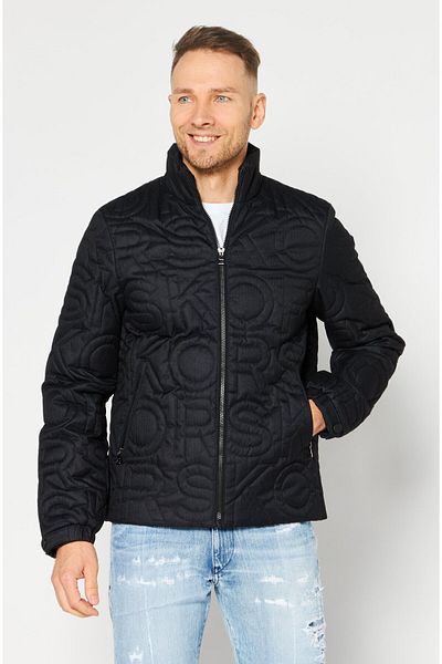 Michael Kors Men Textured Puffer Jacket, Black