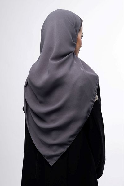 outline Plain gray veil