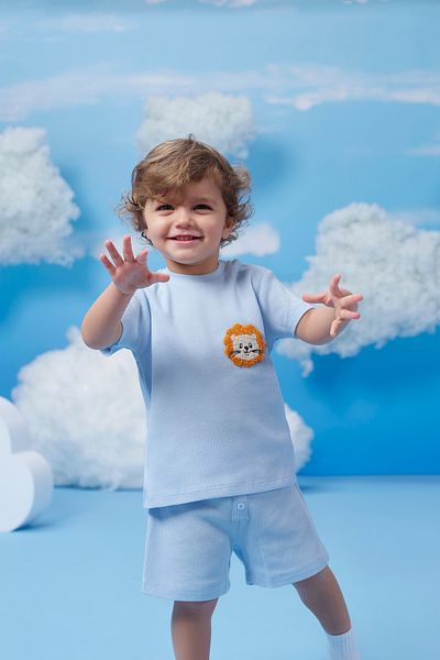 Miny Center Baby Boy Double Set