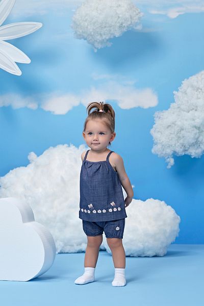 Miny Center Baby Girl Set of 2
