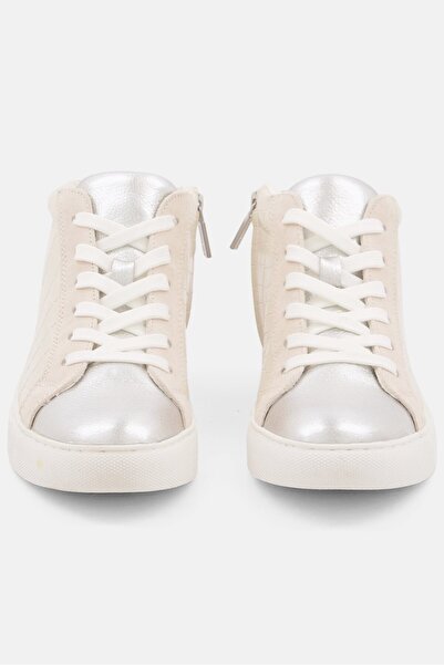 Kenneth Cole Women Lace Up Closed Toe Casual Shoes, Beige Combo