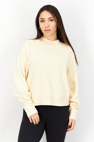 Puma Women Sportswear Fit Long Sleeves Training Sweatshirt, Beige