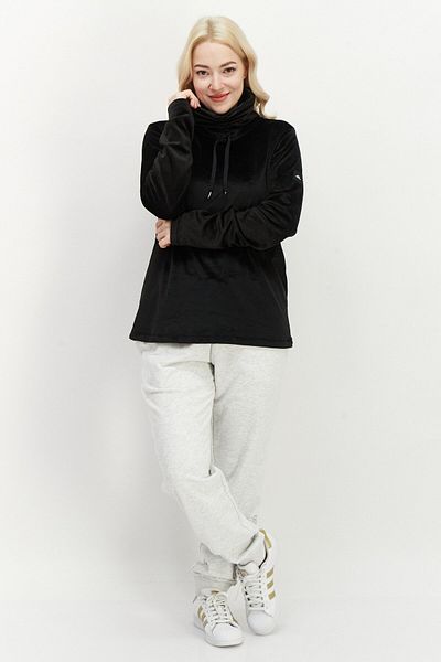 O'Neill Women Halter Neck Solid Sweatshirt, Black