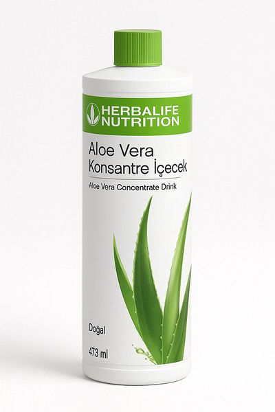 Alida Herbalife Aloe Vera Concentrated Drink 473 ml Digestive & Detox Support |   Natural Ingredient Herbal F