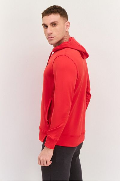 Under Armour Men Sportswear Fit Long Sleeves Training Hoodies, Red