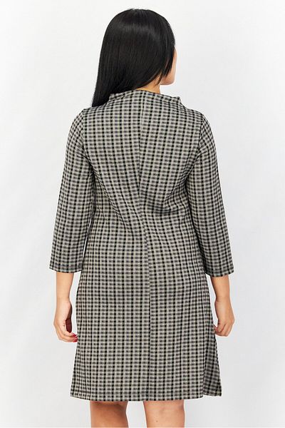 Esprit Women Textured Mini Dress, Black