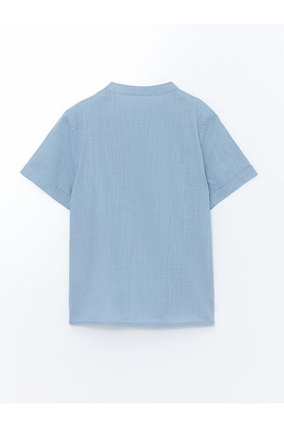 LC Waikiki Baby Boy 100% Cotton Short Sleeve Poplin Shirt