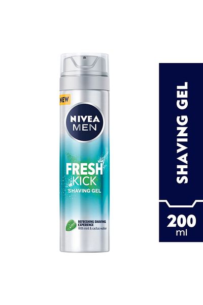 NIVEA Men Shaving Gel Fresh Kick 200 ml