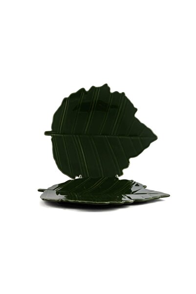 Mikasa Moor Leaf Green 2-Piece Plate 28cm