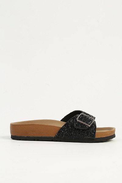 Pierre Cardin Black Women's Slippers Pc-7553
