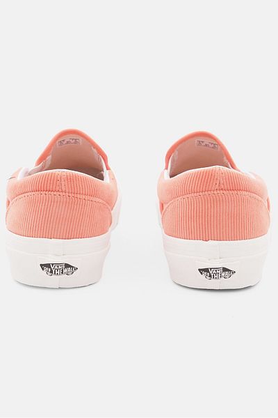 Vans Women Classic Corduroy Slip-On 9 Shoes, Orange