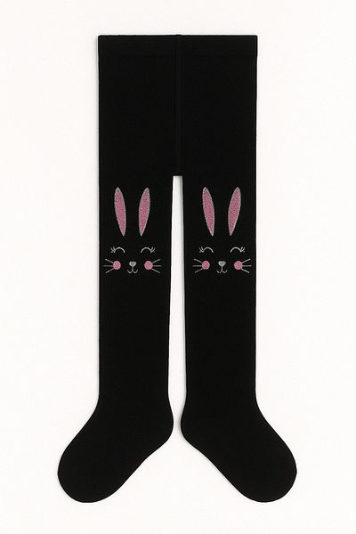 Selinus Rabbit Patterned Panty Stockings
