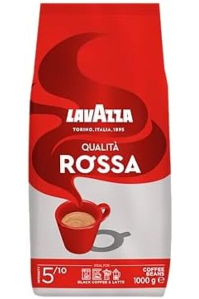 LavAzza حبوب قهوة كواليتا روسا، 1 كجم