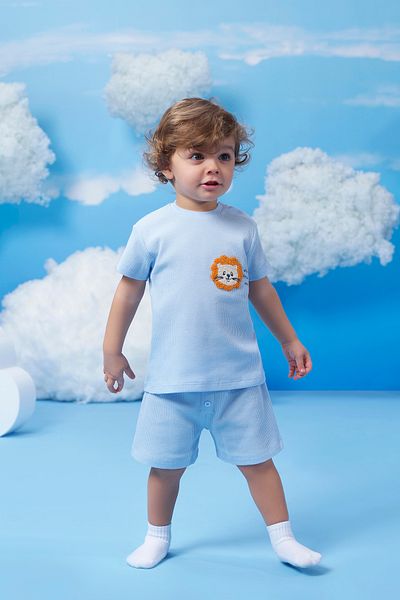 Miny Center Baby Boy Double Set