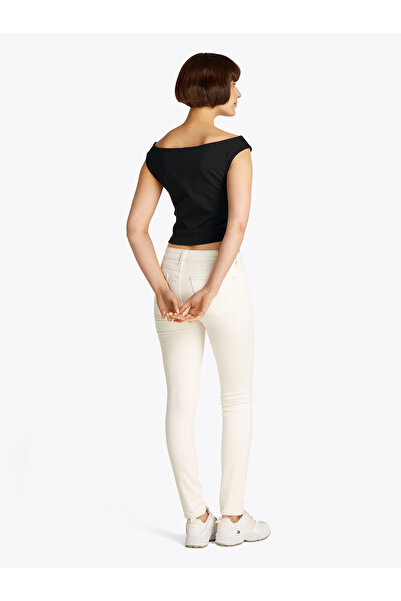 Tommy Hilfiger Tommy Hilfiger Women Black Boat Neck Sleeveless Top