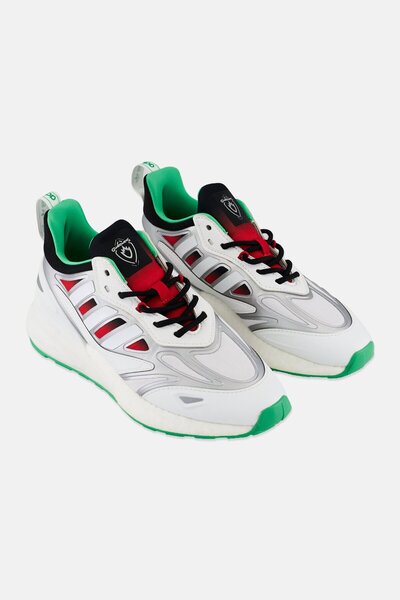 adidas Originals x Marvel Kids Boy Zx 2k Boost Lace Up Outdoor Shoes, Multicolor