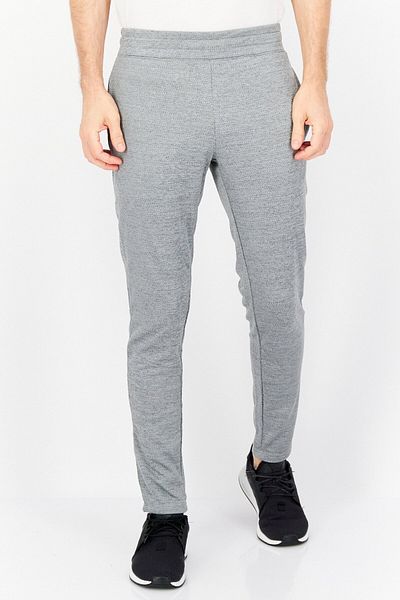 RBX Men Sportswear Fit Fleece Training Sweatpants, Grey
