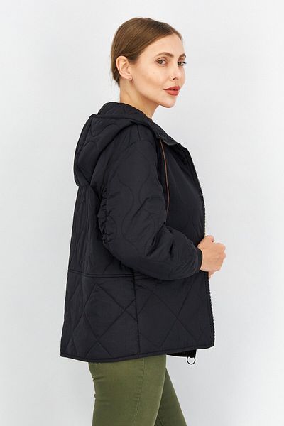 Aigle Women Hooded Puffer Jacket, Black