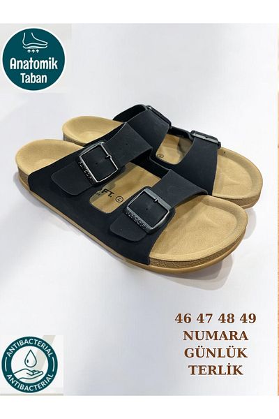 SHOUGO Comfortable Orthopedic Anatomical Sole Soft Large Size Slippers 46-47-48-49