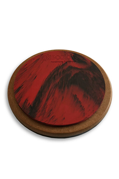 okecajon Practice Pad, 6 İnç, Kauçuk Pad, Drum Pad