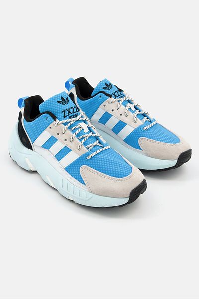 adidas Men Zx 22 Boost Lace Up Sport Shoes, Blue Combo