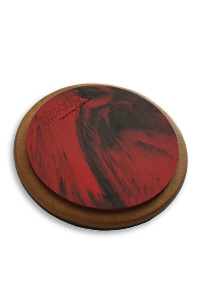 okecajon Practice Pad, 6 İnç, Kauçuk Pad, Drum Pad