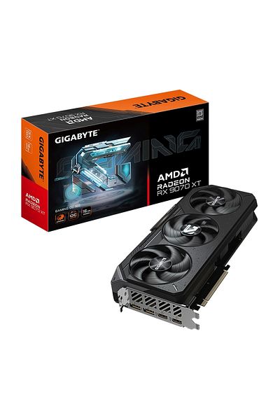 Gigabyte Placa video GIGABYTE Radeon RX 9070 XT GAMING OC, 16 GB, GDDR6, 256-bit