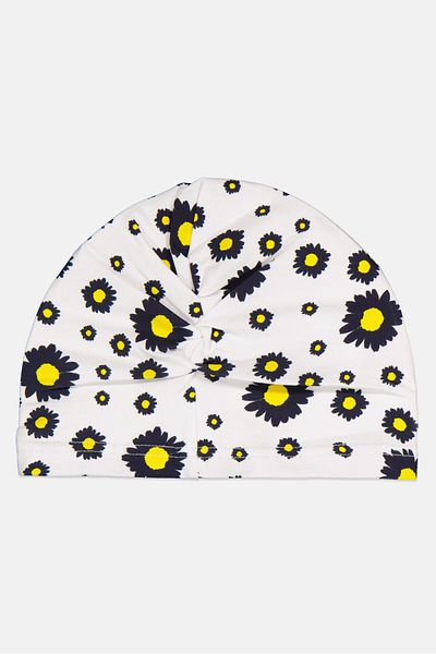 Chicco Toddlers Girl Floral Print Hat, White Combo