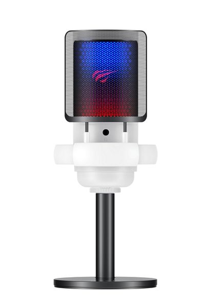 Havit ميكروفون Gamenote GK50 RGB Streamer - أبيض