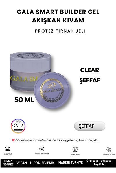 gala smart AKIŞKAN KIVAMLI GALA PROTEZ TIRNAK JELİ