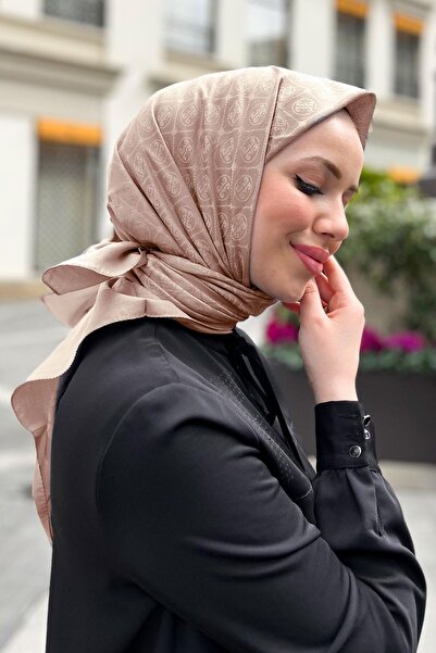 Pierre Cardin Κασκόλ Elegans Monogram - 1090750-983 - Καπουτσίνο