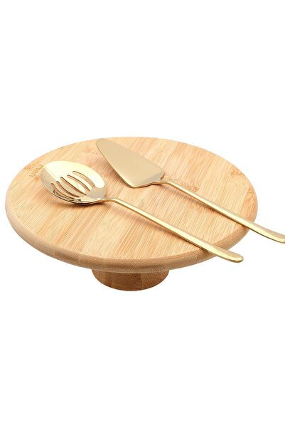 kiraz Bamboo Footed Stand Cake Standii