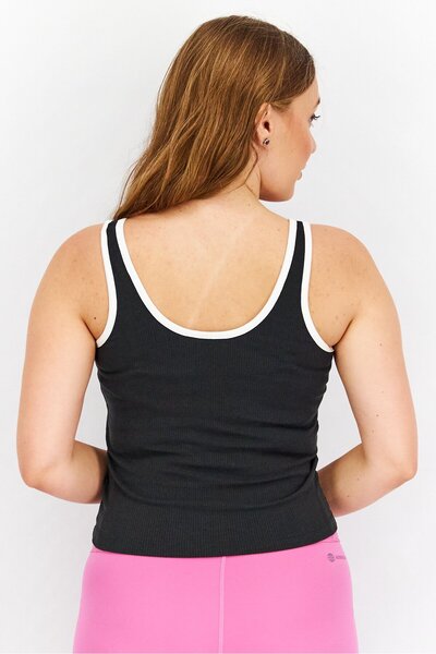adidas Women Sportwear Fit Sleeveless Training Top, Black