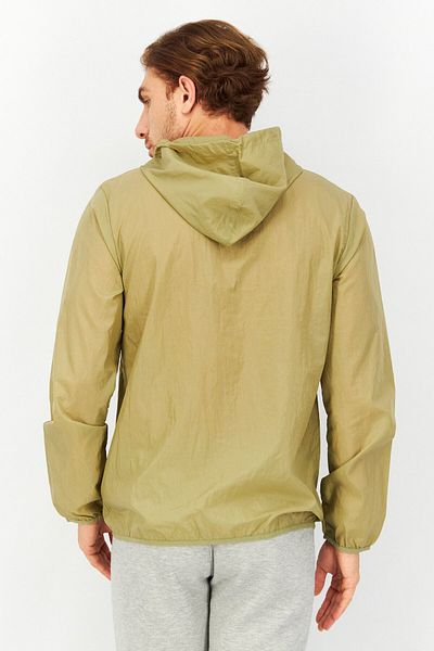adidas Men Sportswear Fit Brand Logo Training Jacket, Olive