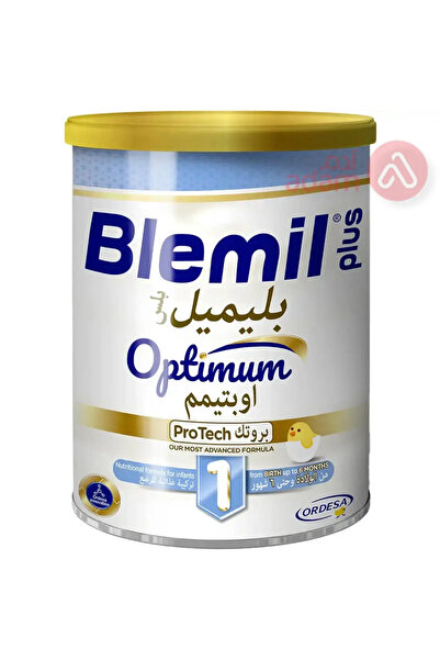 Blemil بلس أوبتيموم رقم 1 عبوة 400 جرام قطعتين
