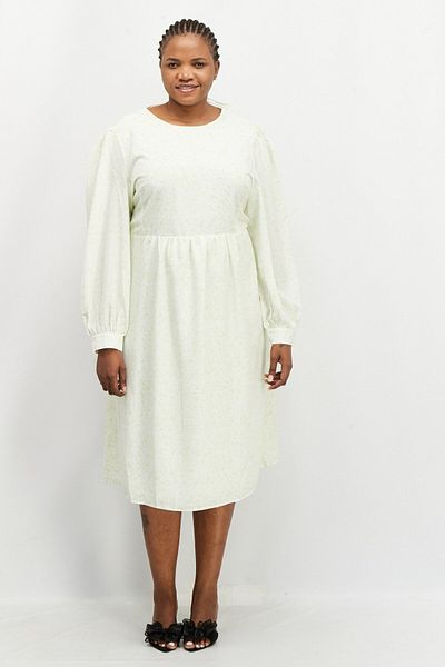 Fashion Union Women Floral Midi Dress, White