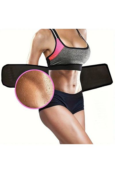 SAUNA SUIT Unisex Thermal Waist Corset 100% Sauna Sweat Belt Effective on Waist and Belly