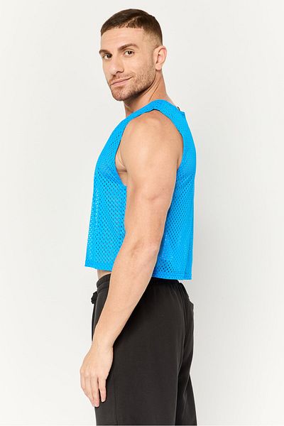 Nike Men Sportswear Fit Brand Logo Outdoor Vest, Blue