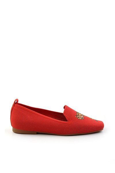 Bambi Red Women's Ballerina Ballet K 01327021582   Shoe