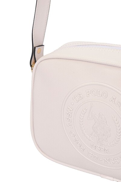 U.S. Polo Assn. White Women's Messenger Bag (Online Exclusive)