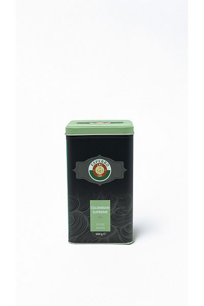 Esperro Colombian Supreme Filter Coffee (500 Gr), Tin Can