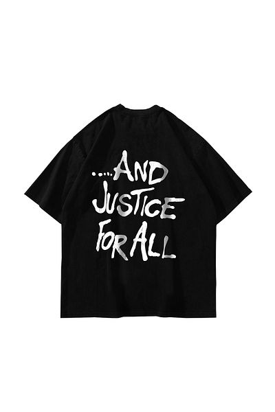 Sekizbiraltı Μαύρο μπλουζάκι Unisex με στάμπα Metallica And Justice For All