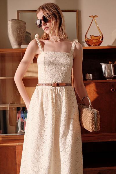 Naramaxx 1745 Dress Ecru Shoes