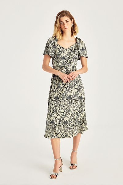Naramaxx 1765 Dress Safari Pattern