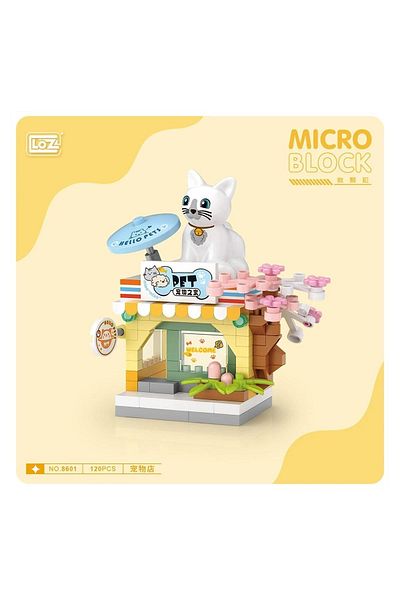 Loz Cat House Puzzle Mini Blocks 120 Pieces
