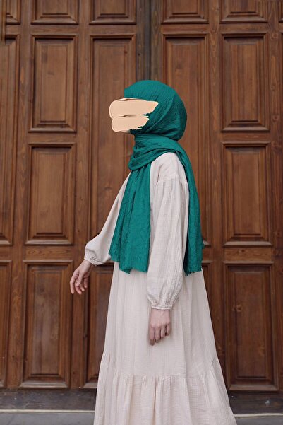 Sekine İpek Bamboo Kraş Shawl Turquoise