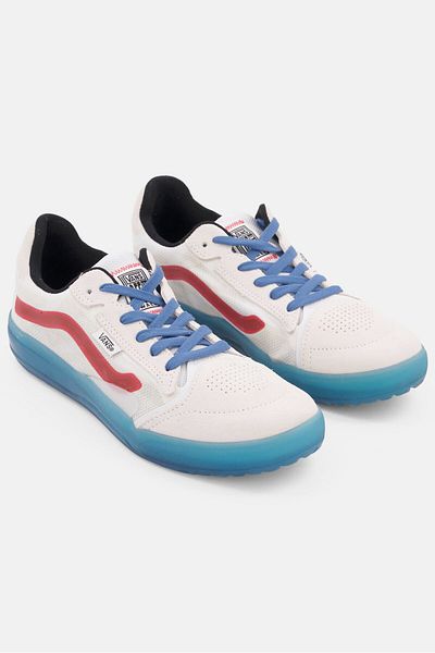 Vans Kids Girl Evdnt Ultimatewaf Lace Up Casual Shoe, Off White Combo